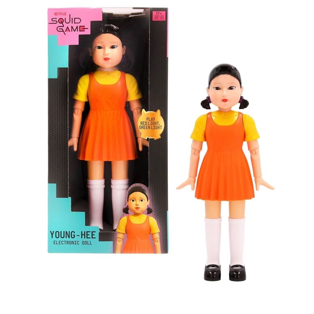 Young-Hee Interactive Doll with Orange Dress